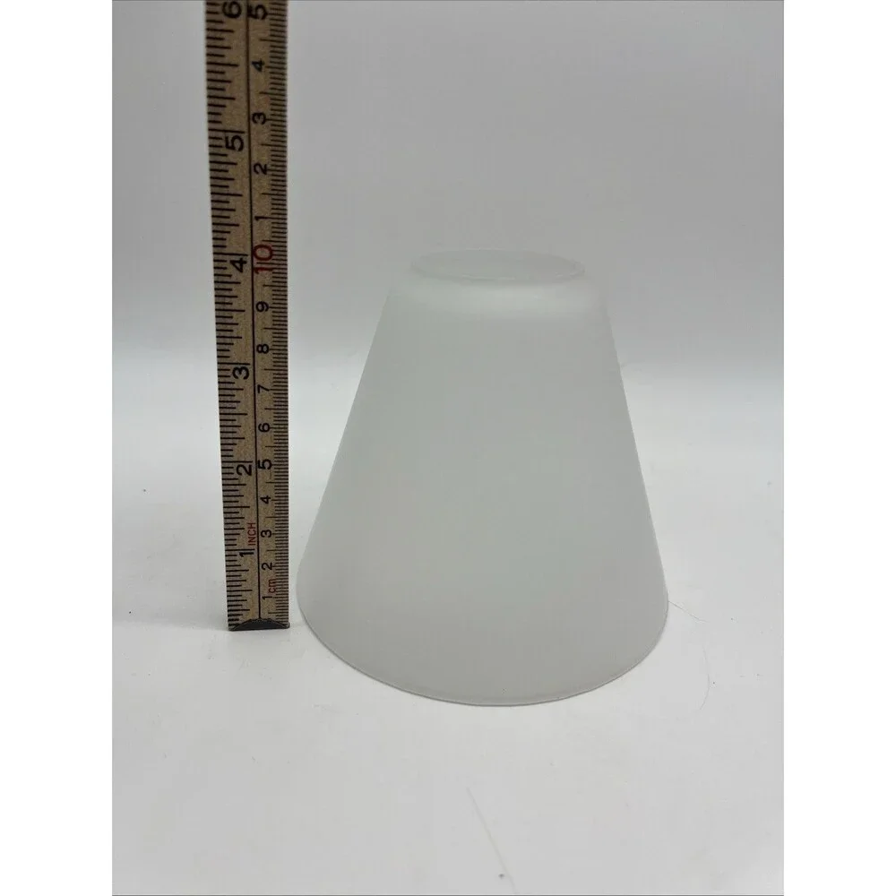 Replacement Frosted Glass Bell Shade 4”H X 4.5”W, Fairy Lamp